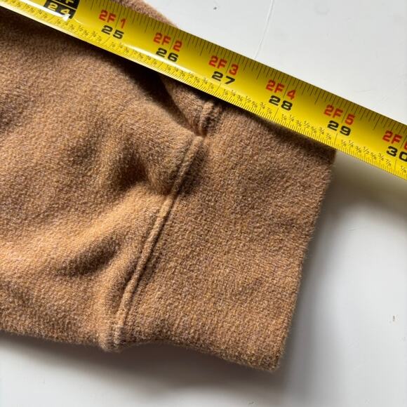 Carnoustie Men's L Pebble Beach Golf Links Tan Quarter Zip Pullover Soft - Picture 10 of 12